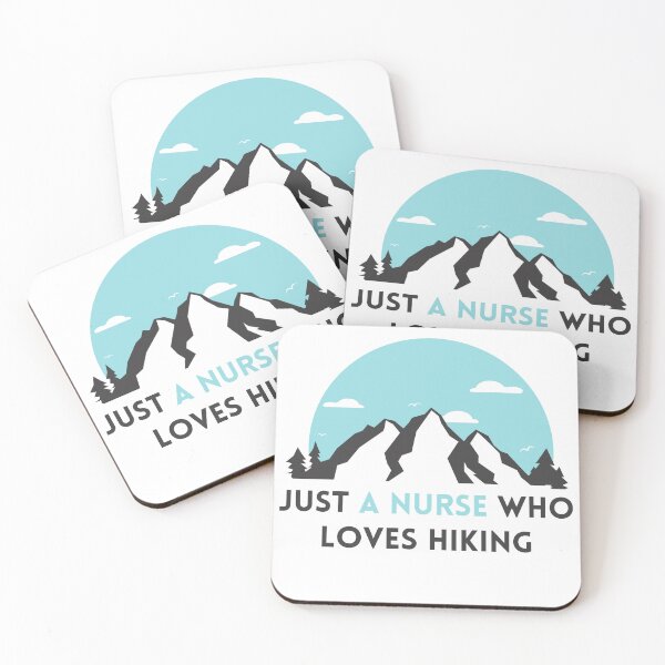 Item preview, just a nurse who loves hiking designed and sold by stalin-LB.