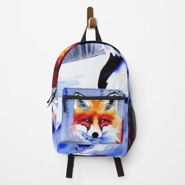Artikelvorschau, Aquarell Schneefuchs entworfen und verkauft von Santisan.