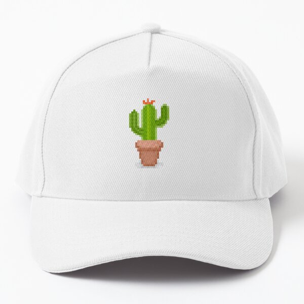Vista previa del artículo con la obra «Diseño retro de la planta del cactus del arte del pixel», diseñado y vendido por 8BitTrip.