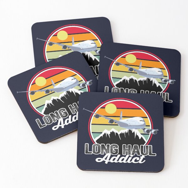 Item preview, Long Haul Addict Sunset - Vintage Pilot Gift designed and sold by FouDeeziner.