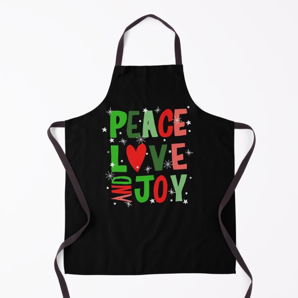 Item preview, Cute Christmas Design, Peace, Love and Joy in Christmas colors and a fun font. Snow is falling and Joy is calling you who... Fun holiday type design. designed and sold by SleeplessLady.