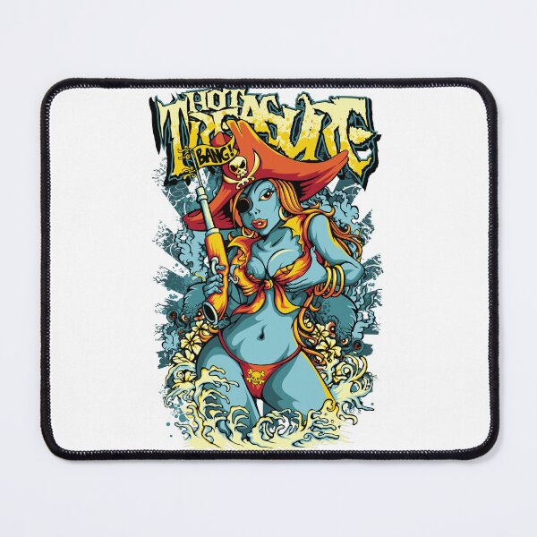 Item preview, Beautiful Sexy Pirate Girl "Hot Treasure Hunt" Essential T-Shirt designed and sold by Thanakrit Chaiyapok.