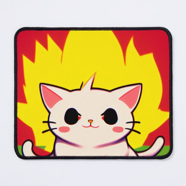 Item preview, Serious Super Saiyan Neko Cat designed and sold by BAYFAIRE.