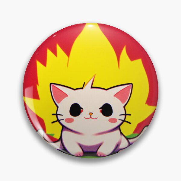Item preview, Serious Super Saiyan Neko Cat designed and sold by BAYFAIRE.