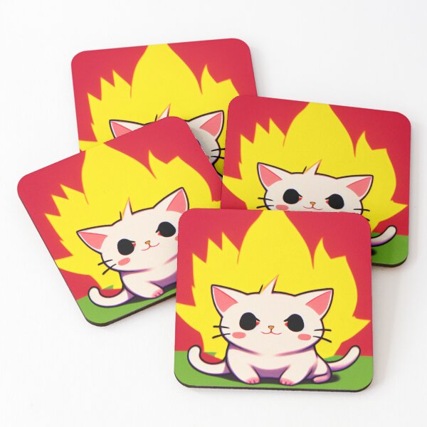 Item preview, Serious Super Saiyan Neko Cat designed and sold by BAYFAIRE.