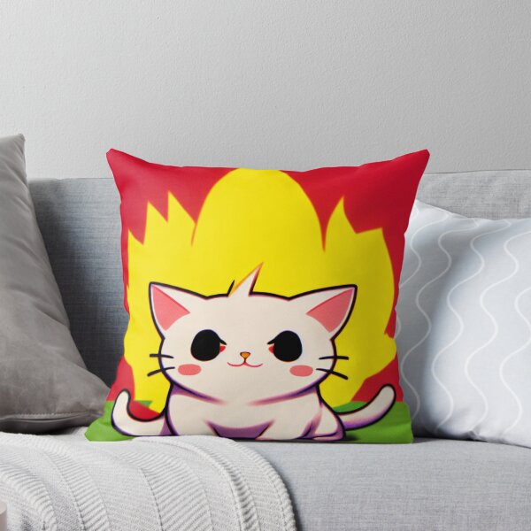 Item preview, Gato serio de Super Saiyan Neko designed and sold by BAYFAIRE.