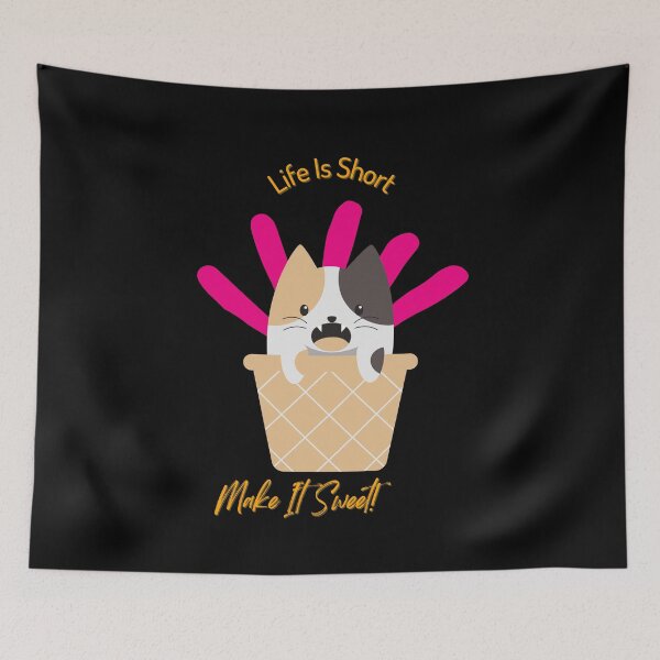 Item preview, Orange Tabby Cat Ice Cream designed and sold by TowTees.