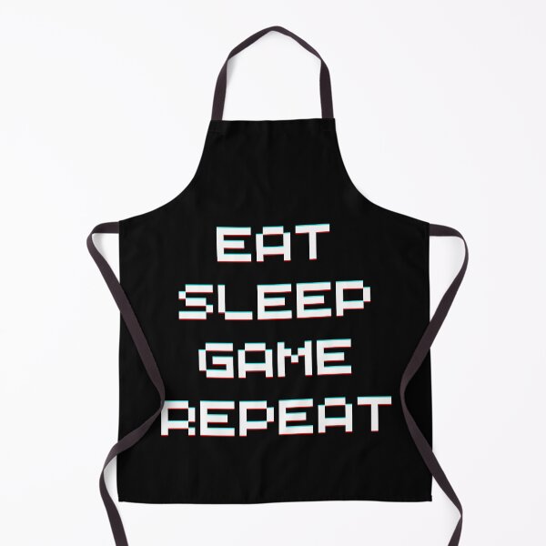Item preview, Eat Sleep Game Repeat designed and sold by NinniSilver.