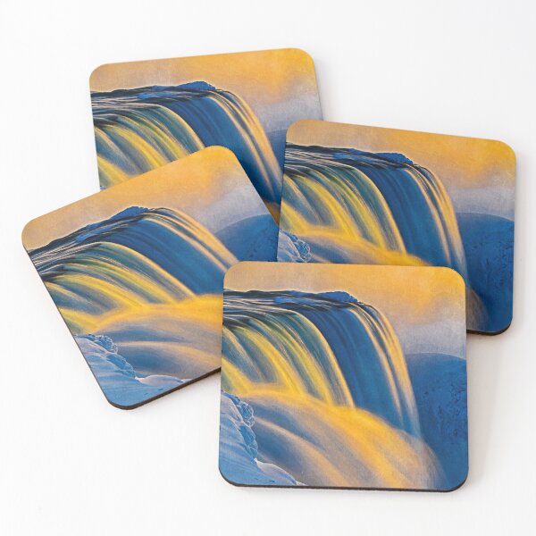 Item preview, Niagara Falls Landscape Oil Paint, Famous Waterfalls, Winter In Niagara Falls  designed and sold by Trendymotion.
