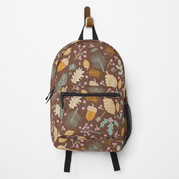 Item preview, Winter Woods pattern- brown designed and sold by IlustraDeni.