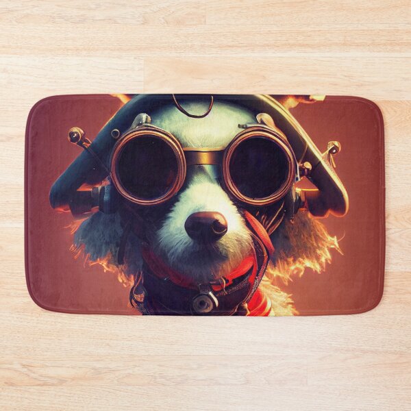 Item preview, Anthropomorphic Pirate Poodle - Cyber dog designed and sold by MimozaStudio.