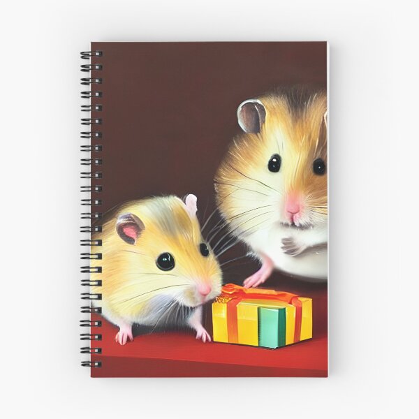 Item preview, Hamsters with gift designed and sold by NitaBond.