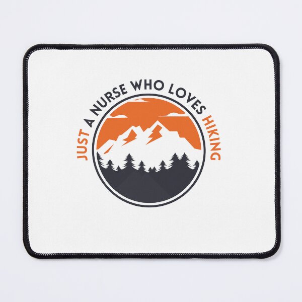 Item preview, Just A Nurse Who Loves Hiking designed and sold by stalin-LB.