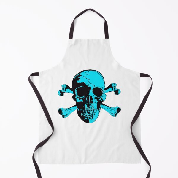 Item preview, Skull and Cross Bones in blue designed and sold by EvilLeftHand.