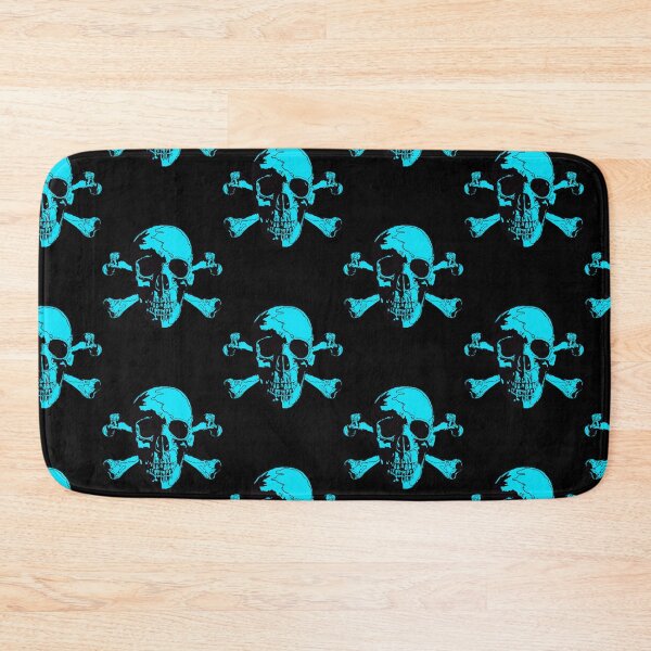 Item preview, Skull and Cross Bones in blue designed and sold by EvilLeftHand.