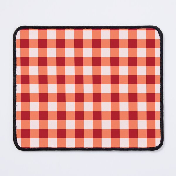 Item preview, Warm Red and white squares Design designed and sold by Basma Store.
