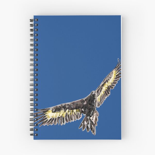 Item preview, Flying Wedge Tailed Eagle Geometric Art Low Poly designed and sold by Wendy Steinberg Artist.