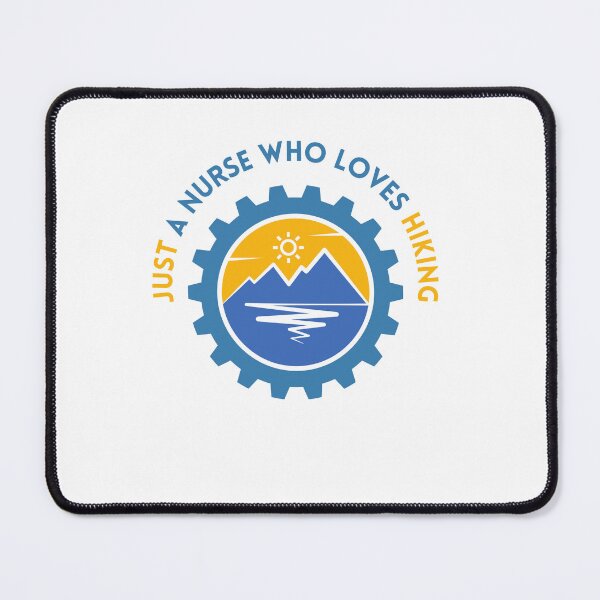Item preview, Just A Nurse Who Loves Hiking designed and sold by stalin-LB.