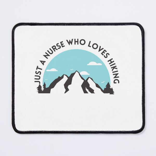 Item preview, Just A Nurse Who Loves Hiking designed and sold by stalin-LB.
