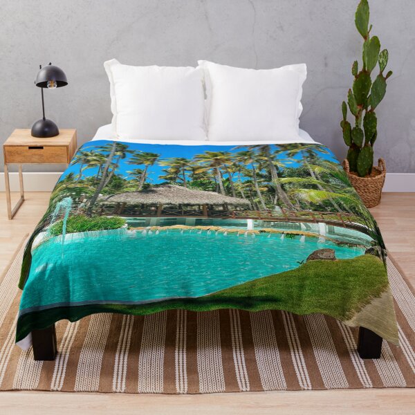 Item preview, Beautiful Scenery with Palm Trees in Punta Cana, The Dominican Republic #2 designed and sold by Ocera-Photo.