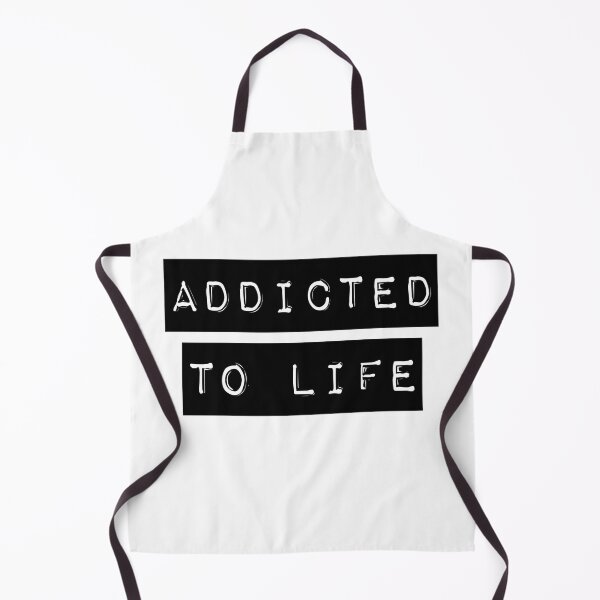 Item preview, Addicted To Life : Happy Life Quote designed and sold by EnzoVectorism.