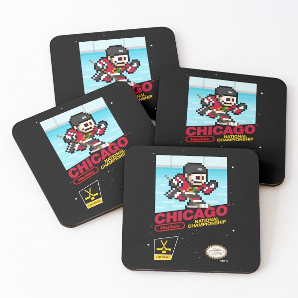 Item preview, Chicago Blackhawks Home 8-bit Videogame Cart designed and sold by The Armorsmith.