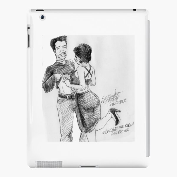 Karen and Jack iPad Snap Case
