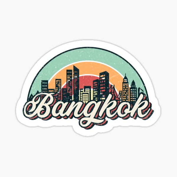 Item preview, Bangkok city retro designed and sold by chrlalexandru.