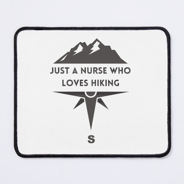 Item preview, Just A Nurse Who Loves Hiking designed and sold by stalin-LB.