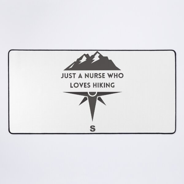 Item preview, Just A Nurse Who Loves Hiking designed and sold by stalin-LB.
