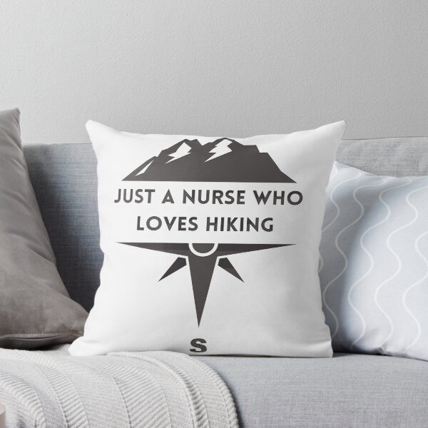 Item preview, Just A Nurse Who Loves Hiking designed and sold by stalin-LB.
