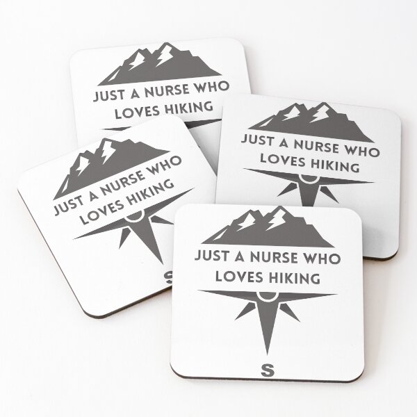 Item preview, Just A Nurse Who Loves Hiking designed and sold by stalin-LB.
