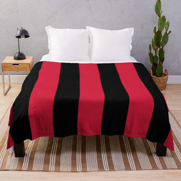 Item preview, Medium RED and BLACK Vertical STRIPES designed and sold by RachelMacht.