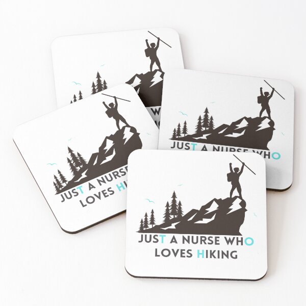 Item preview, Just A Nurse Who Loves Hiking designed and sold by stalin-LB.