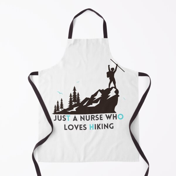 Item preview, Just A Nurse Who Loves Hiking designed and sold by stalin-LB.