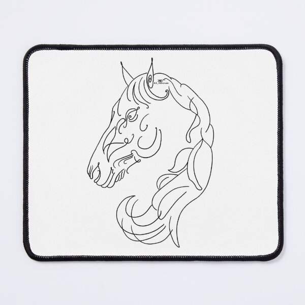 Item preview, Lineart horse black lining designed and sold by AK-Hevonen.