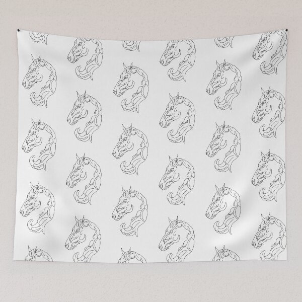 Item preview, Lineart horse black lining designed and sold by AK-Hevonen.