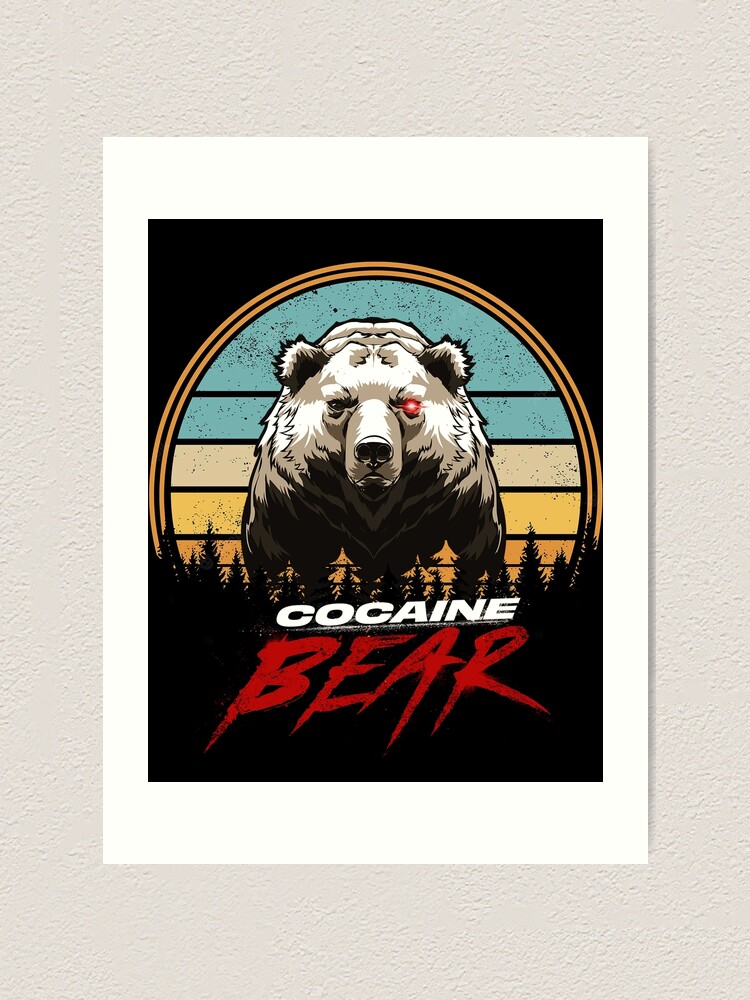 Cocaine popular bear painting