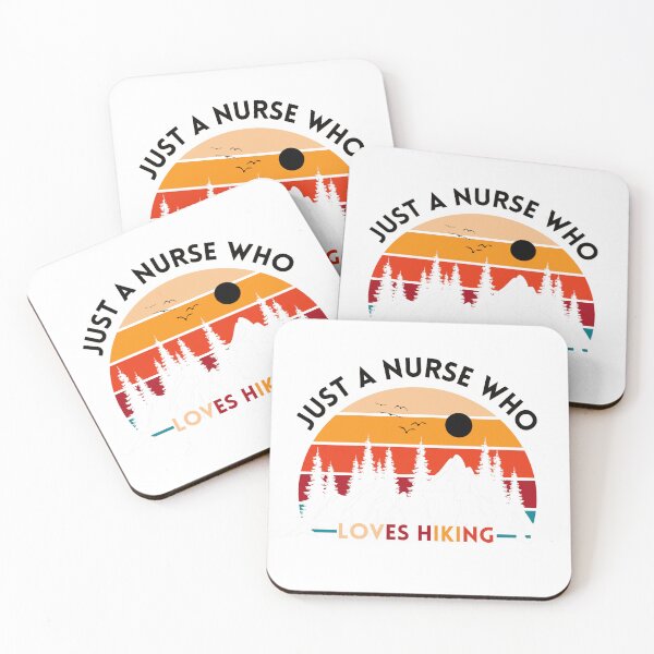 Item preview, Just A Nurse Who Loves Hiking designed and sold by stalin-LB.