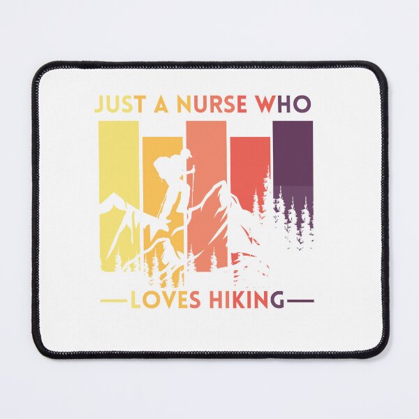Item preview, Just A Nurse Who Loves Hiking designed and sold by stalin-LB.