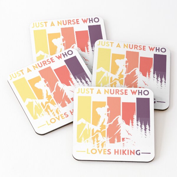 Item preview, Just A Nurse Who Loves Hiking designed and sold by stalin-LB.