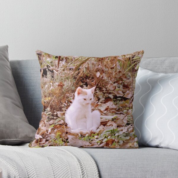Item preview, Cat Jonny in the autumn leaves designed and sold by Gourmetkater.