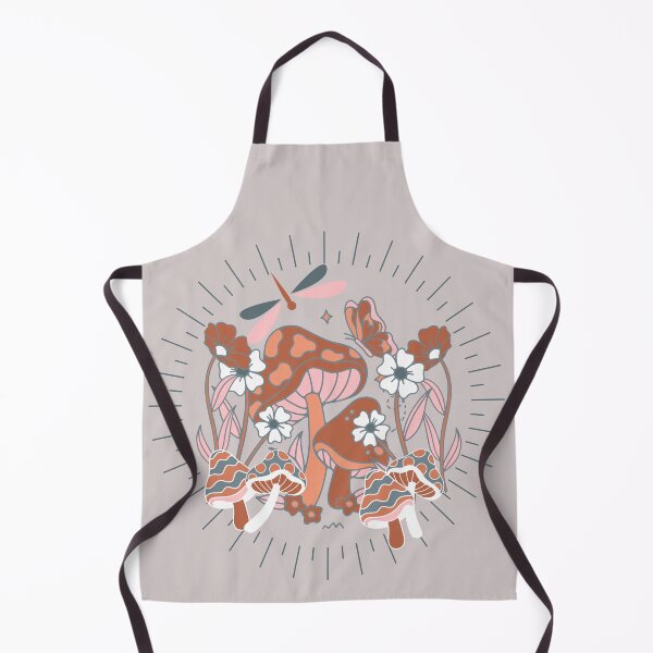 Item preview, Mushroom Flowers Butterfly Dragonfly Boho  designed and sold by WhatThePublicWa.