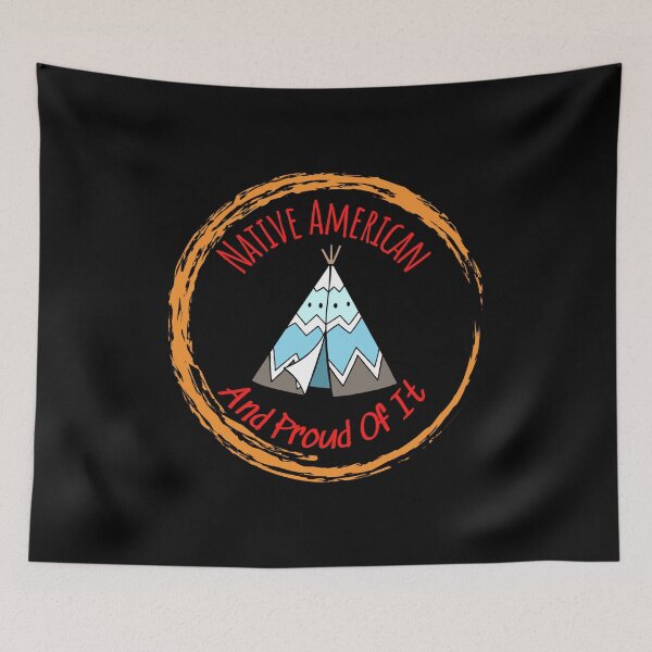 Item preview, Native American And Proud Of It designed and sold by Novelty-Shirts.