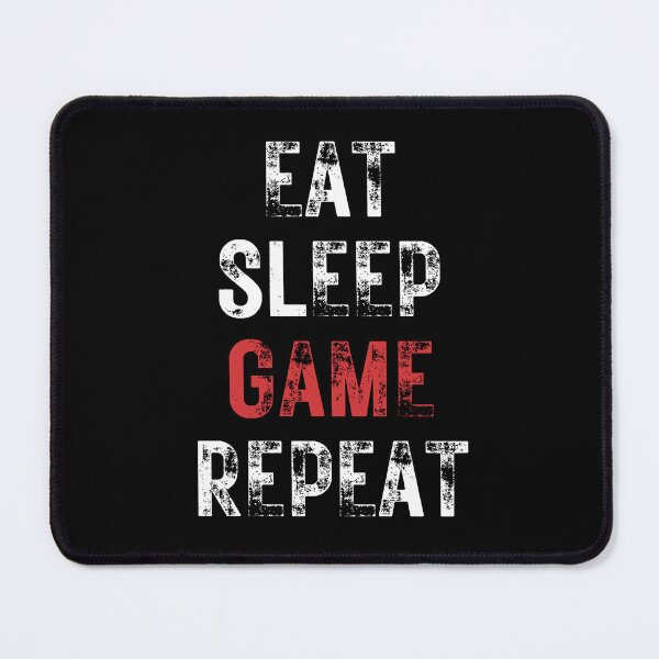 Item preview, Eat Sleep Game Repeat designed and sold by NinniSilver.