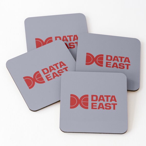 Item preview, Classic DATA EAST logo (RED) - 80s Retro Arcade and Pinball Games designed and sold by RetroTeeStudio.