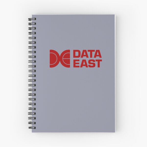 Item preview, Classic DATA EAST logo (RED) - 80s Retro Arcade and Pinball Games designed and sold by RetroTeeStudio.
