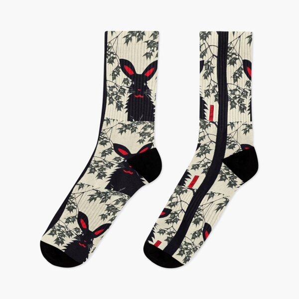 Item preview, Autumn Maple Leaves Season Holiday with Kawaii Black American Fuzzy Lop Rabbit in Japan designed and sold by wigobun.