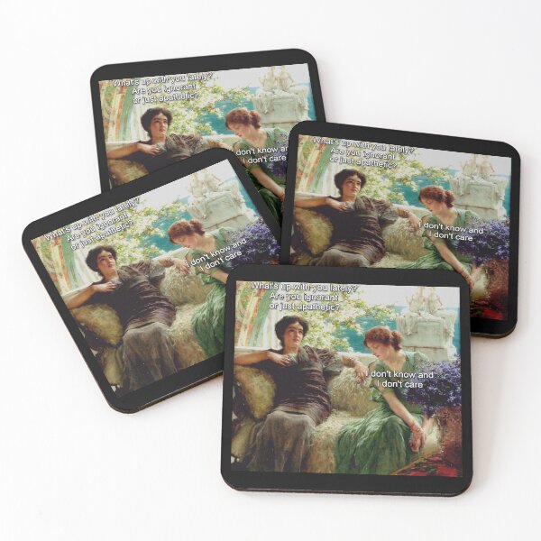 Item preview, What's up with you lately are you ignorant or just apathetic - Thanksgiving, Christmas And Birthday Party Gift Ideas for Classic Memes Lovers and Fans designed and sold by Memeing Everything.