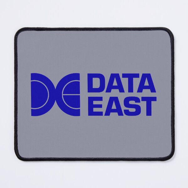 Item preview, Classic DATA EAST logo (BLUE) - 80s Retro Arcade and Pinball Games designed and sold by RetroTeeStudio.